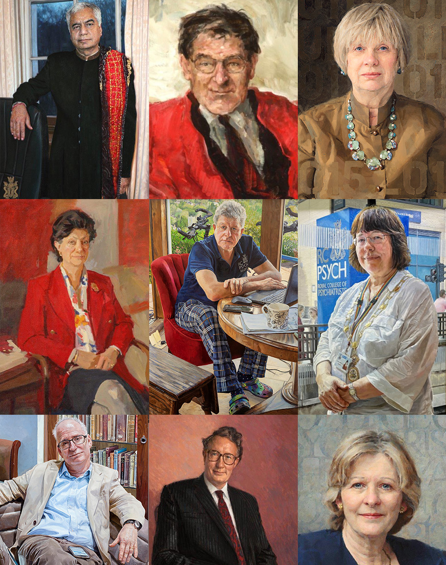 RCPsych Presidents' portraits
