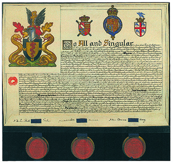 RMPA Grant of Arms