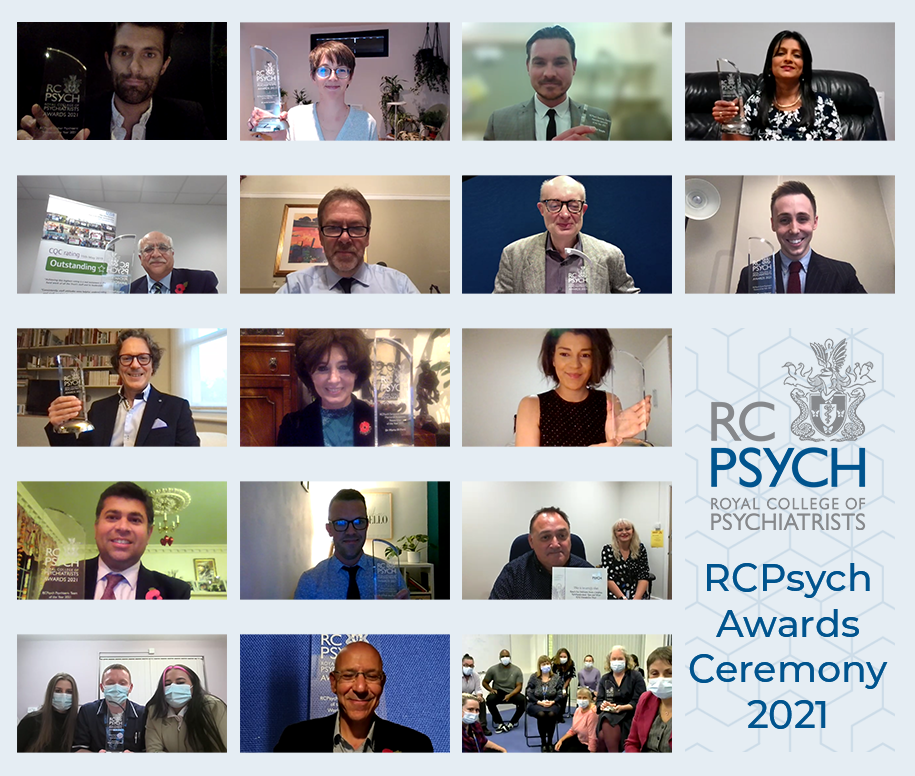RCPsych Awards 2021 winners