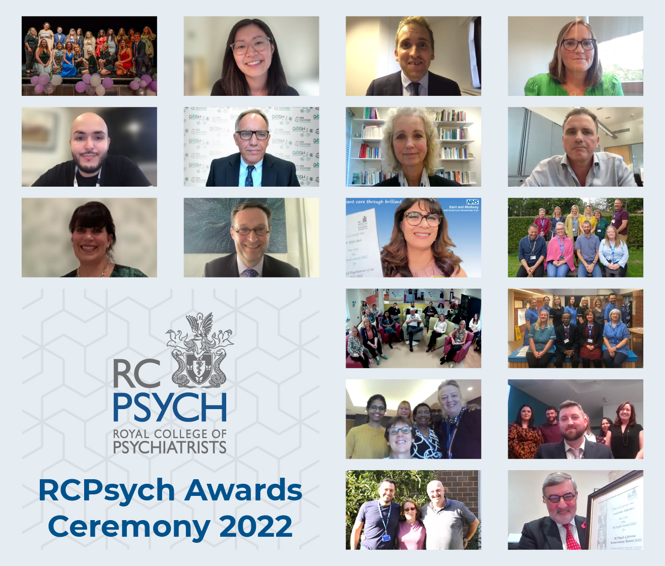 RCPsych Awards 2022 winners