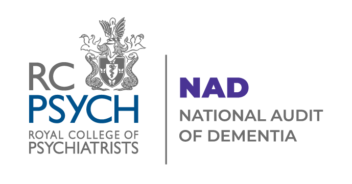 NAD National Audit of Dementia logo