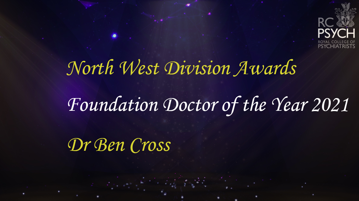 Foundation Doctor of the Year Ben Cross