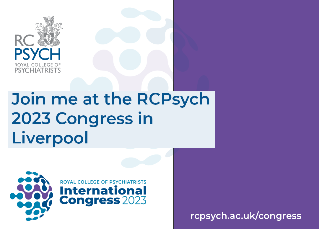 RCPsych International Congress 2023 Facebook Image