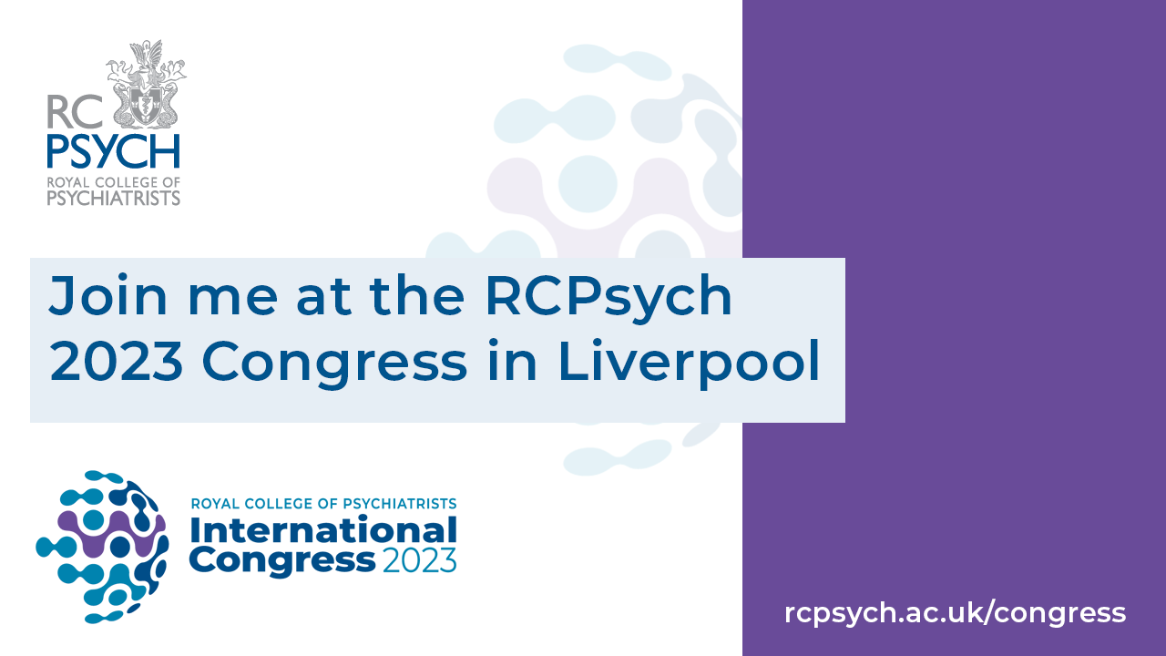 RCPsych International Congress 2023 Twitter Image