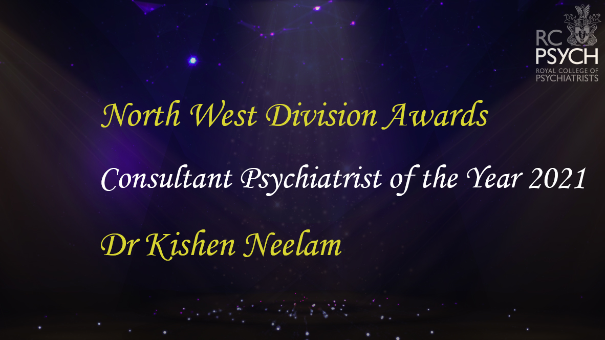 Consultant Psychiatrist of the Year Kishen Neelam