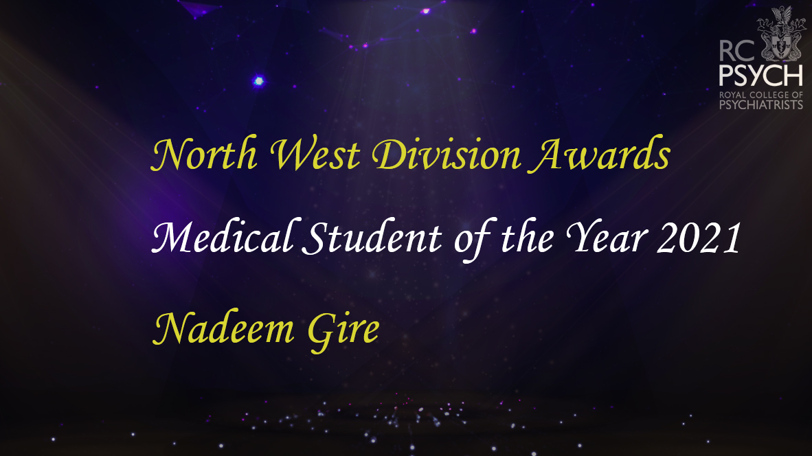 Medical Student of the Year Nadeem Gire