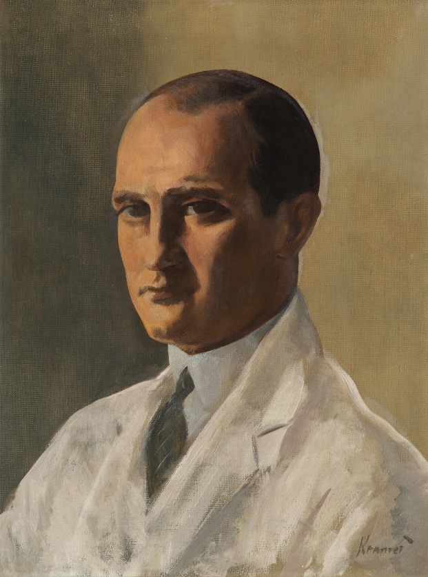 Painting of Dr Henry Rollin