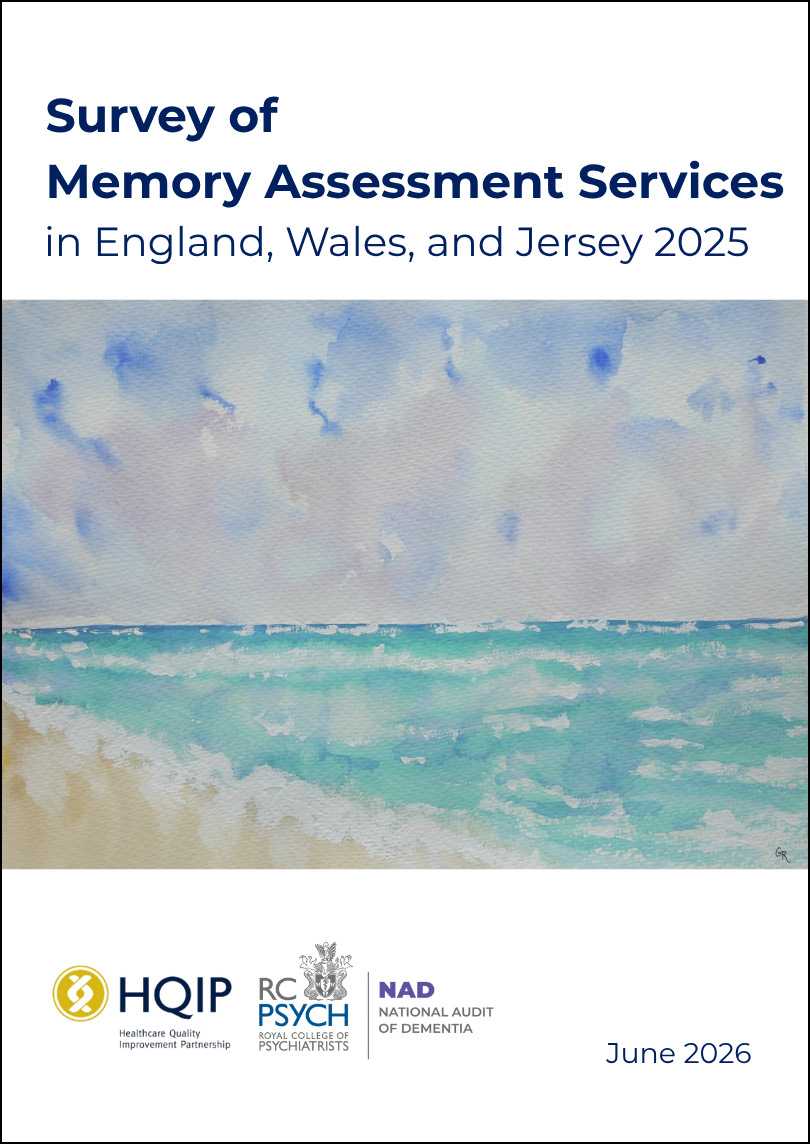NAD - Cover from Survey of Memory Assessment Services report