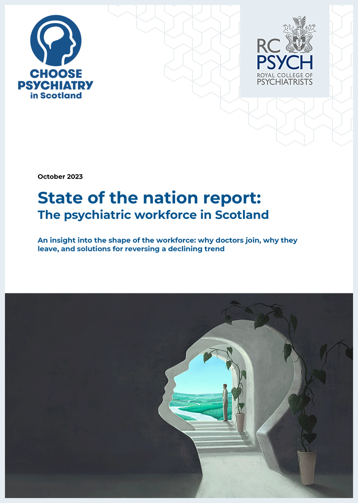 State of the national report 2023 - the psychiatric workforce in Scotland