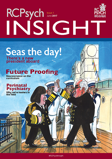 Cover of RCPsych Insight, Summer 2017