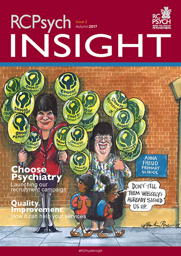 Cover of RCPsych Insight, Autumn 2017