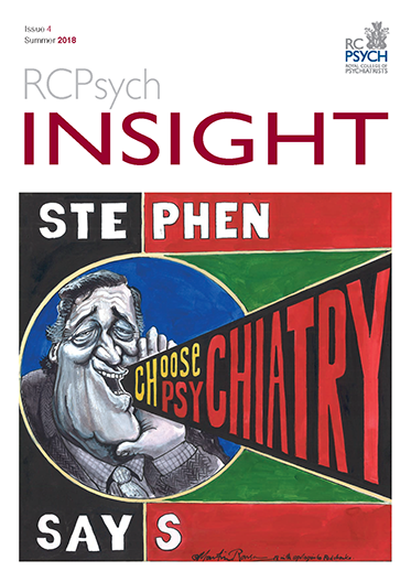 Cover of RCPsych Insight, Summer 2018