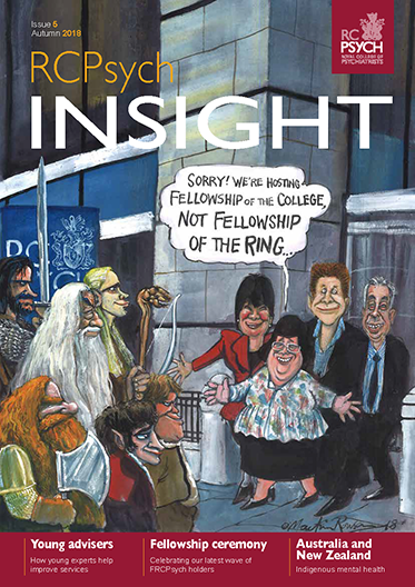 Cover of RCPsych Insight, Autumn 2018