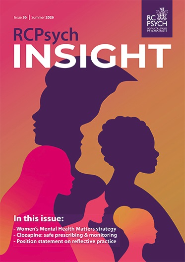 RCPsych Insight issue 36 cover