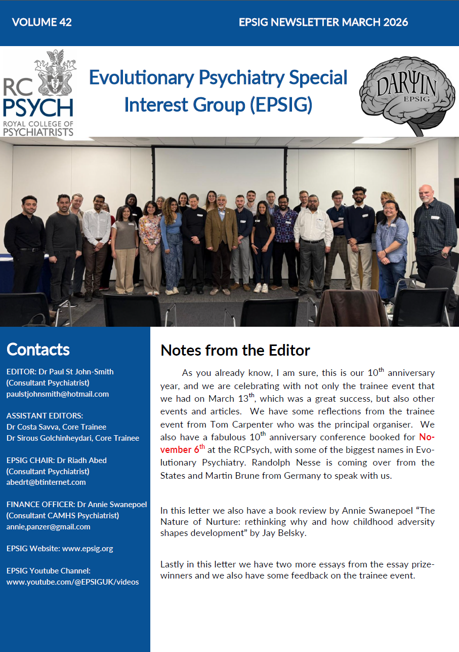 EPSIG Newsletter Cover March 2026