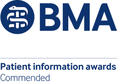 BMA Patient information awards_commended 200px