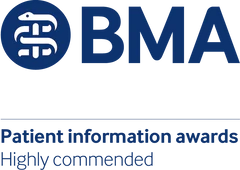BMA Patient information awards_highly commended_200px