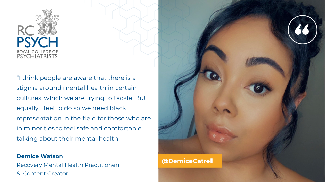 Black History Month 2020: quote from Demice Catrell