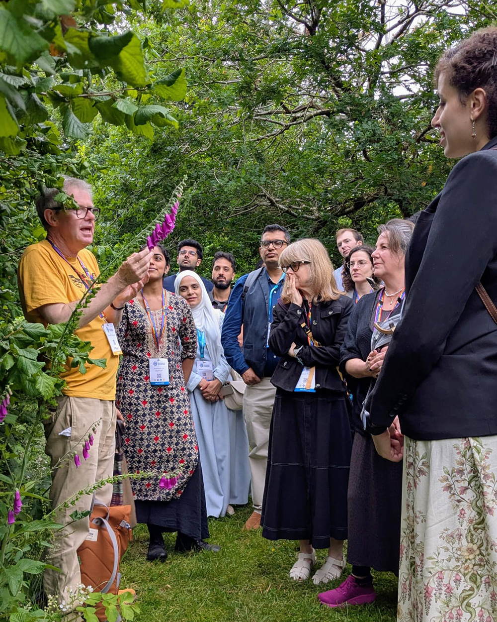 Nature walk at Congress 2025 1