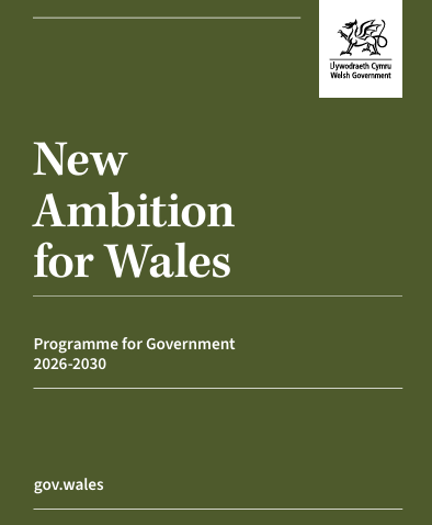 New Ambition for Wales cover