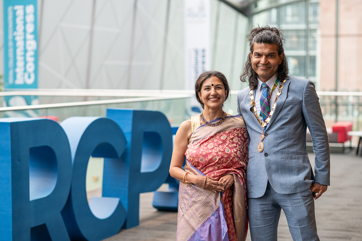 Professor Nandini Chakraborty and Professor Subodh Dave.
