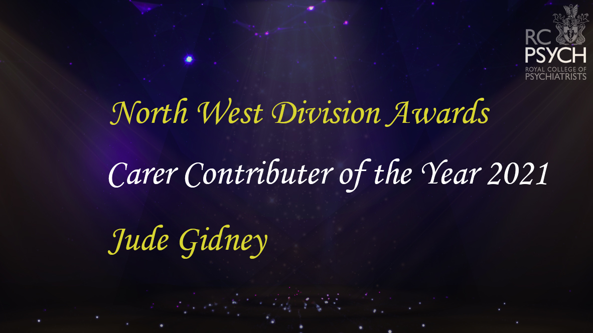 Carer of the Year Jude Gidney