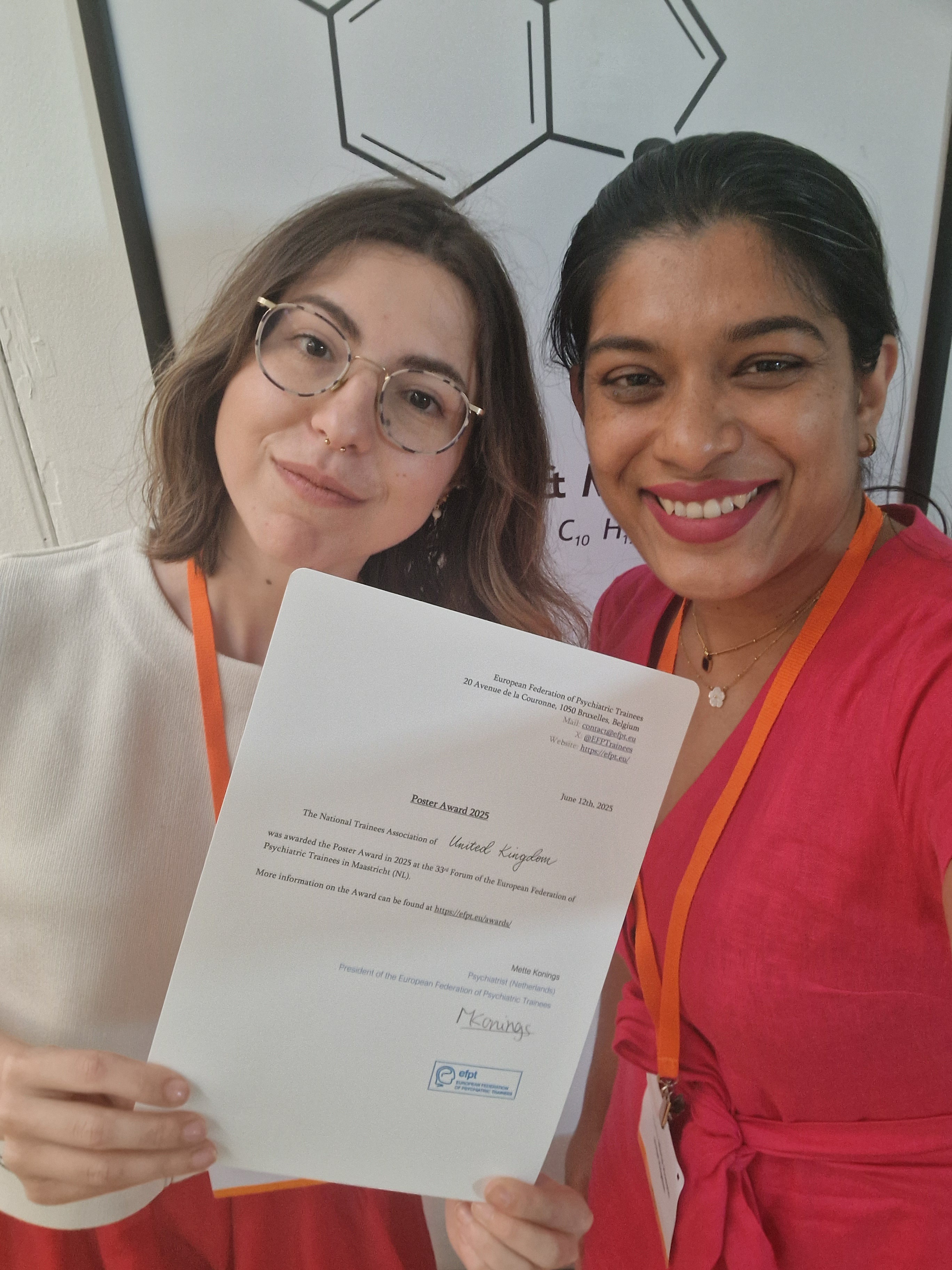 Dr Claire-Marie Hosein and Dr Mariana Vieira